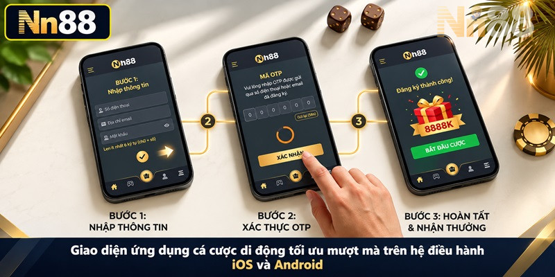 Tải và cài đặt ứng dụng di động NN88 cho iOS và Android